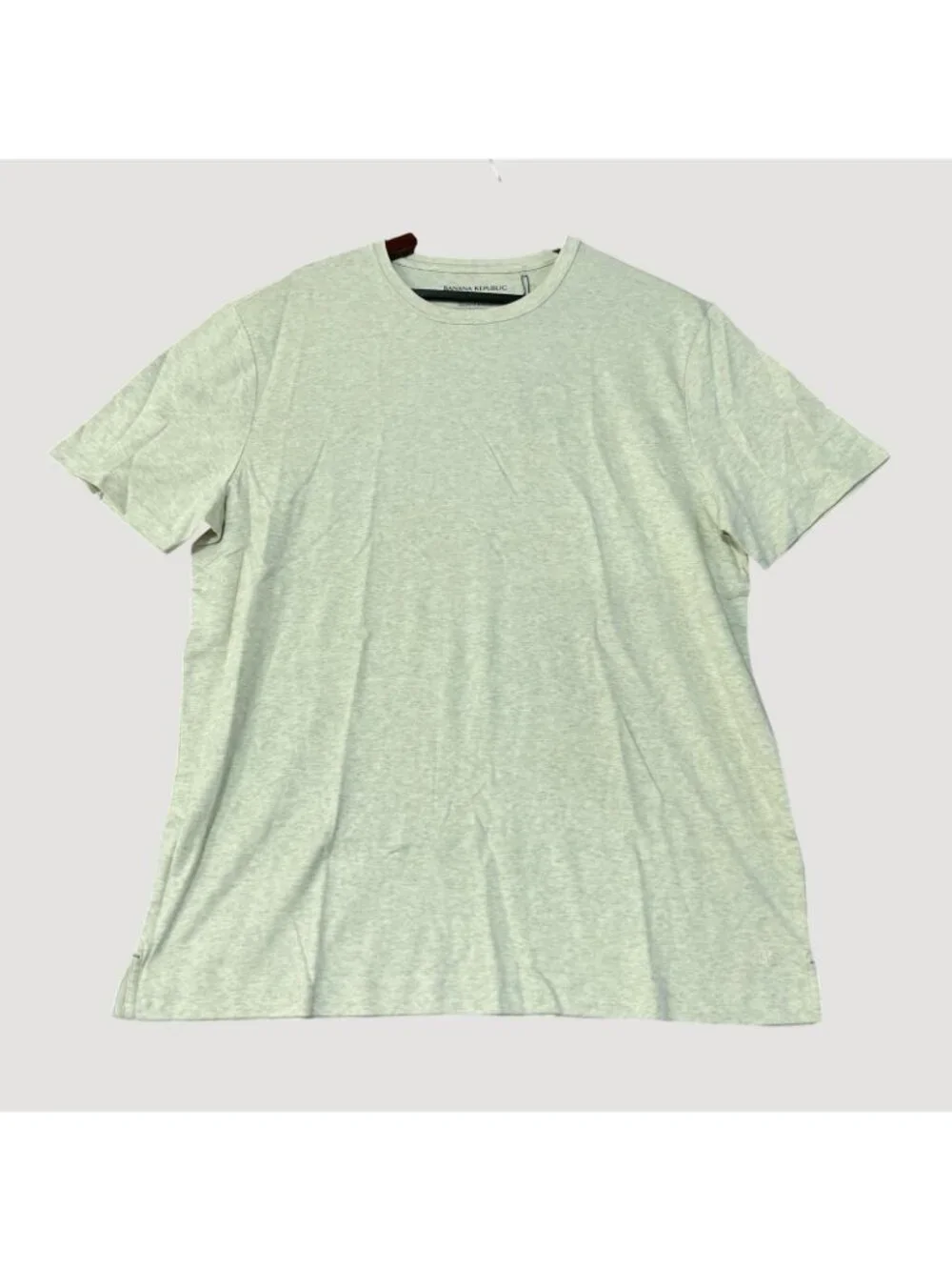 NWT Banana Republic Men's XL Beige Luxe Touch T-Shirt Light 100% Cotton